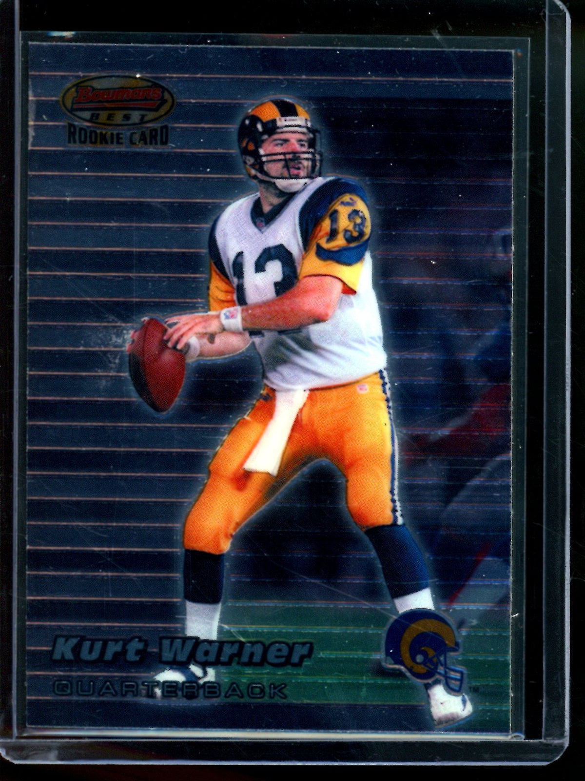 1999 Bowmans Best Kurt Warner Rookie Card Rams - Trading Card Market