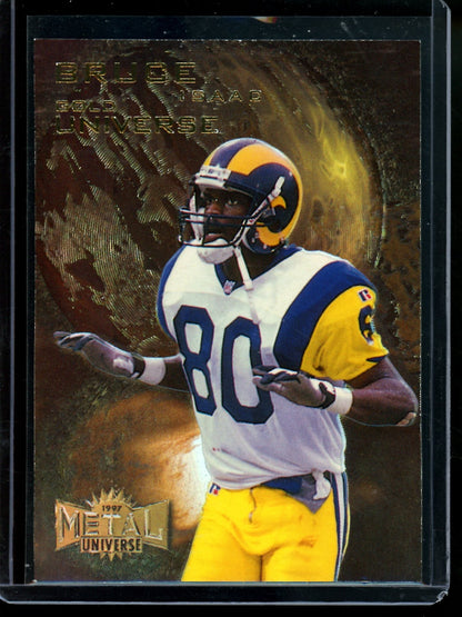 1997 Fleer Metal Isaac Bruce Gold Universe Rams - Trading Card Market