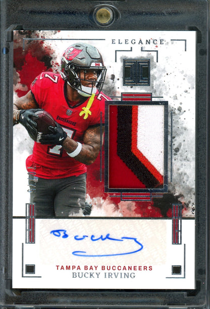 2025 Panini Impeccable Bucky Irving Elegance Patch Autograph /75 Buccaneers - Trading Card Market