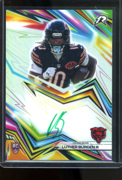 2025 Topps Resurgence Luther Burden III Neon Initiates Rookie Autograph Bears - Trading Card Market