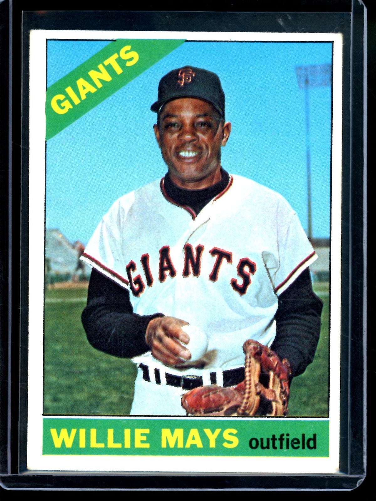1966 Topps Willie Mays 1 Giants (Crease) - Trading Card Market