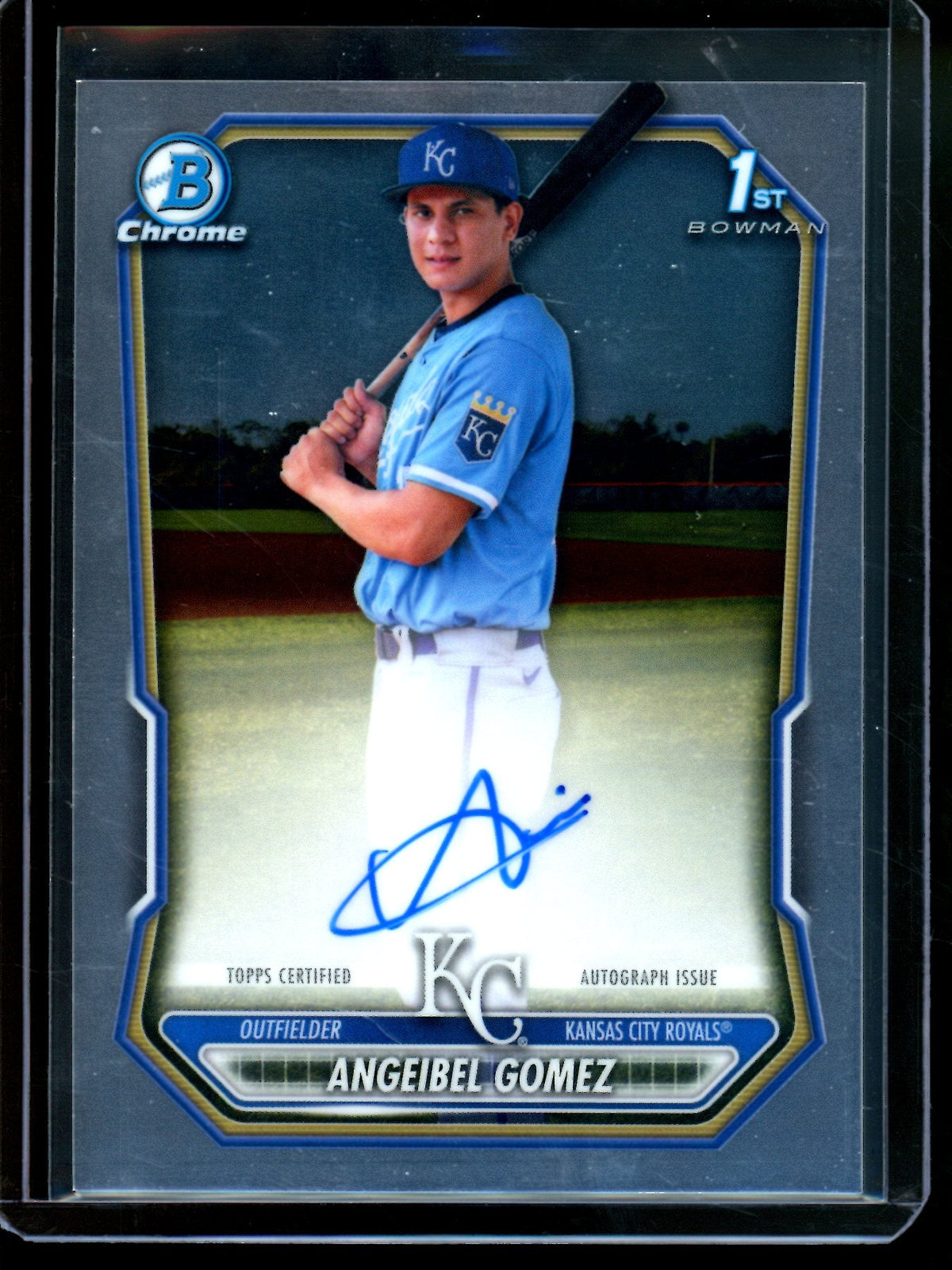 2026 Bowman Chrome Angeibel Gomez 1st Autograph Royals - Trading Card Market