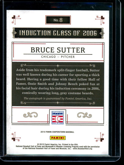2015 Panini Cooperstown Bruce Sutter Autograph Cardinals - Trading Card Market