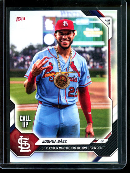 2026 Topps Now Joshua Baez Call-Up SP 555-SP Cardinals - Trading Card Market