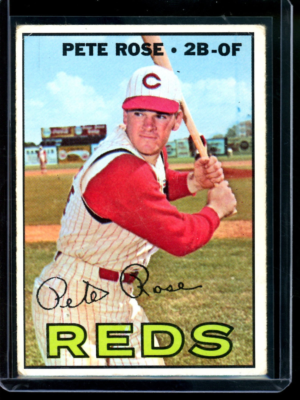 1967 Topps Pete Rose 430 Reds - Trading Card Market