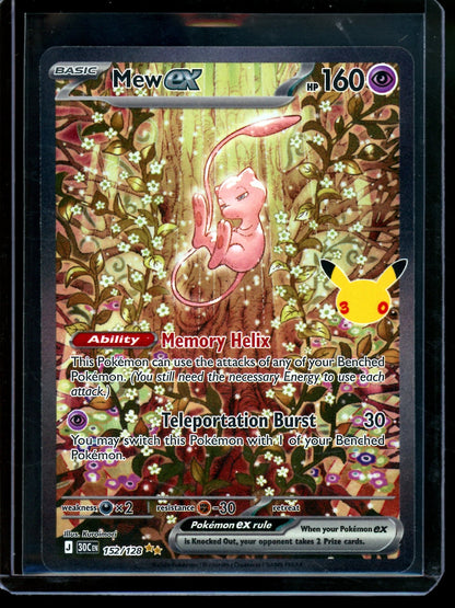 2026 Pokemon 30th Anniversary Mew EX 152/128 - Trading Card Market