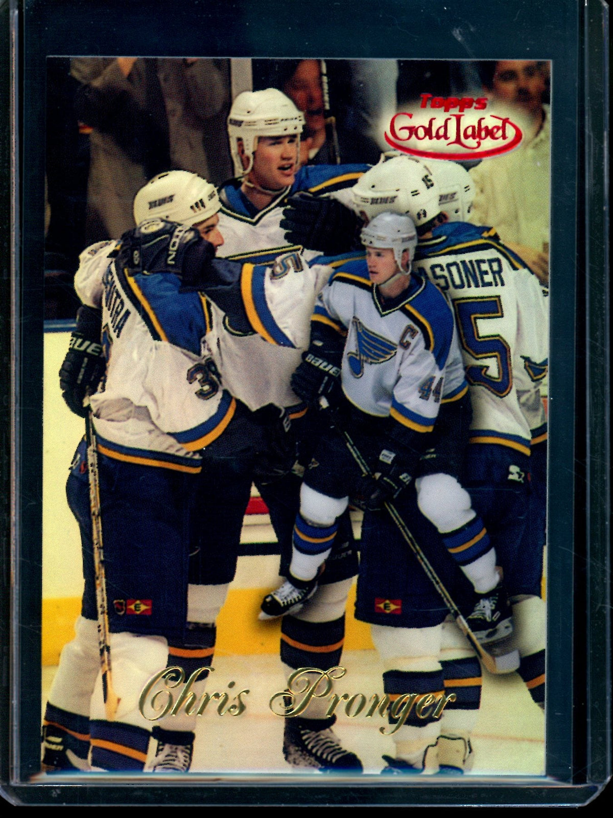 1999 Topps Gold Label Chris Pronger Class 3 /25 Blues - Trading Card Market