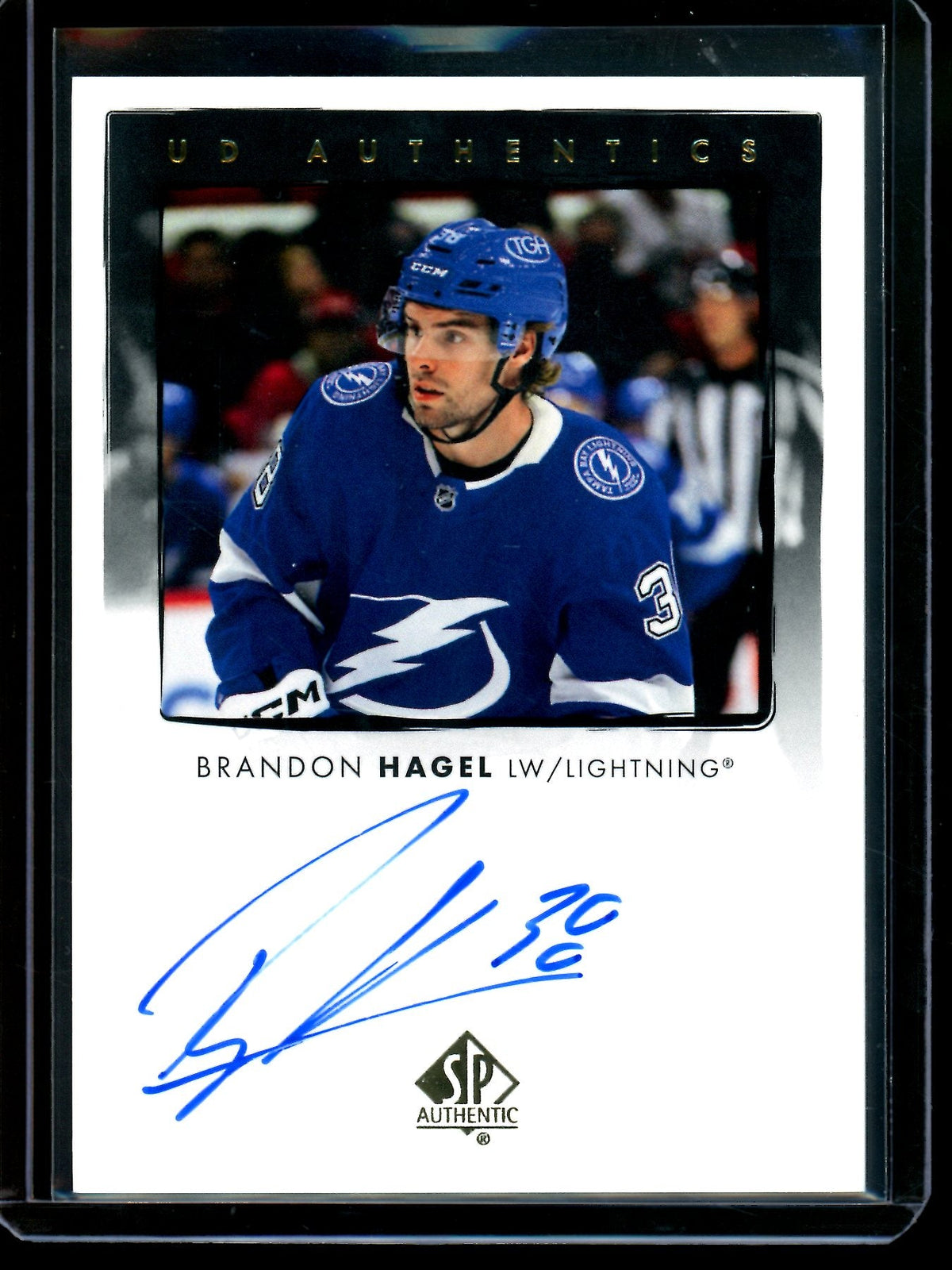 2023 Upper Deck SP Authentic Brandon Hagel Autograph Lightning - Trading Card Market