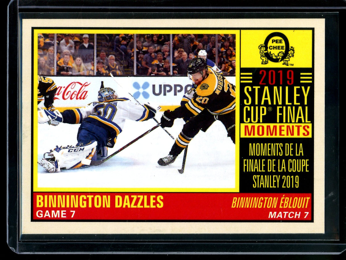 2019 O-Pee-Chee Binnington Dazzles 10 Blues - Trading Card Market