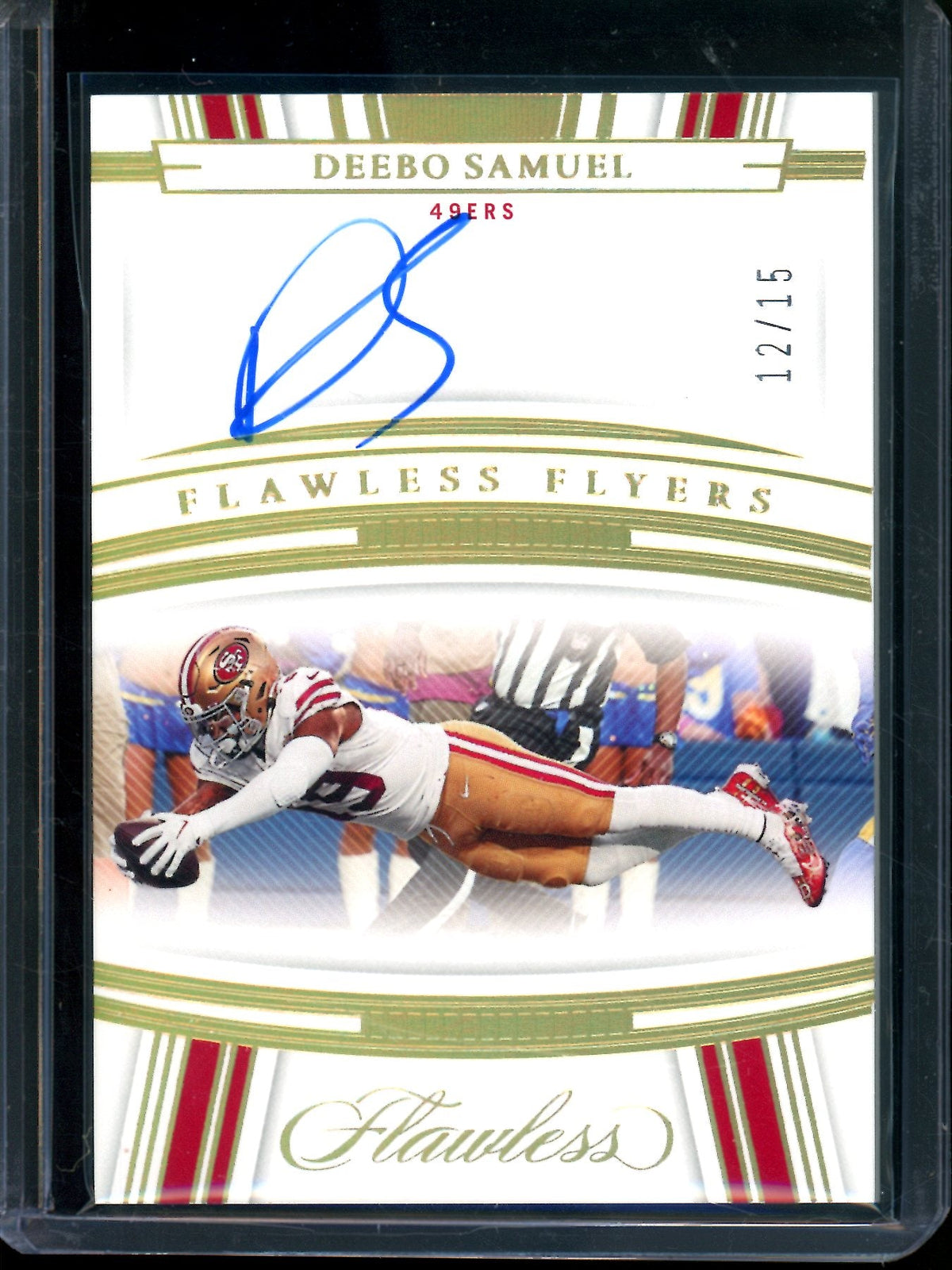 2022 Panini Flawless Deebo Samuel Flawless Flyers Autograph /15 49ers - Trading Card Market