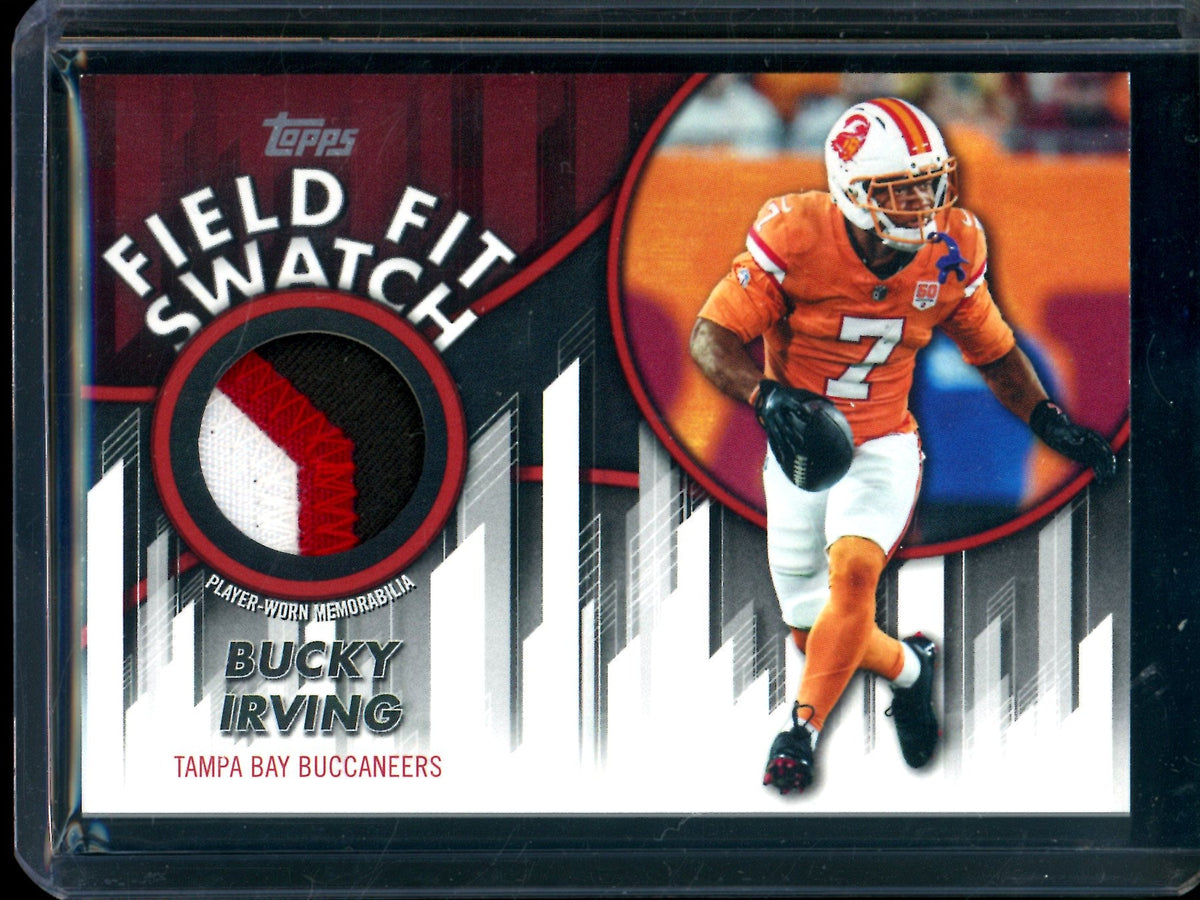2026 Topps Flagship Bucky Irving Field Fit Swatch /5 Buccaneers - Trading Card Market