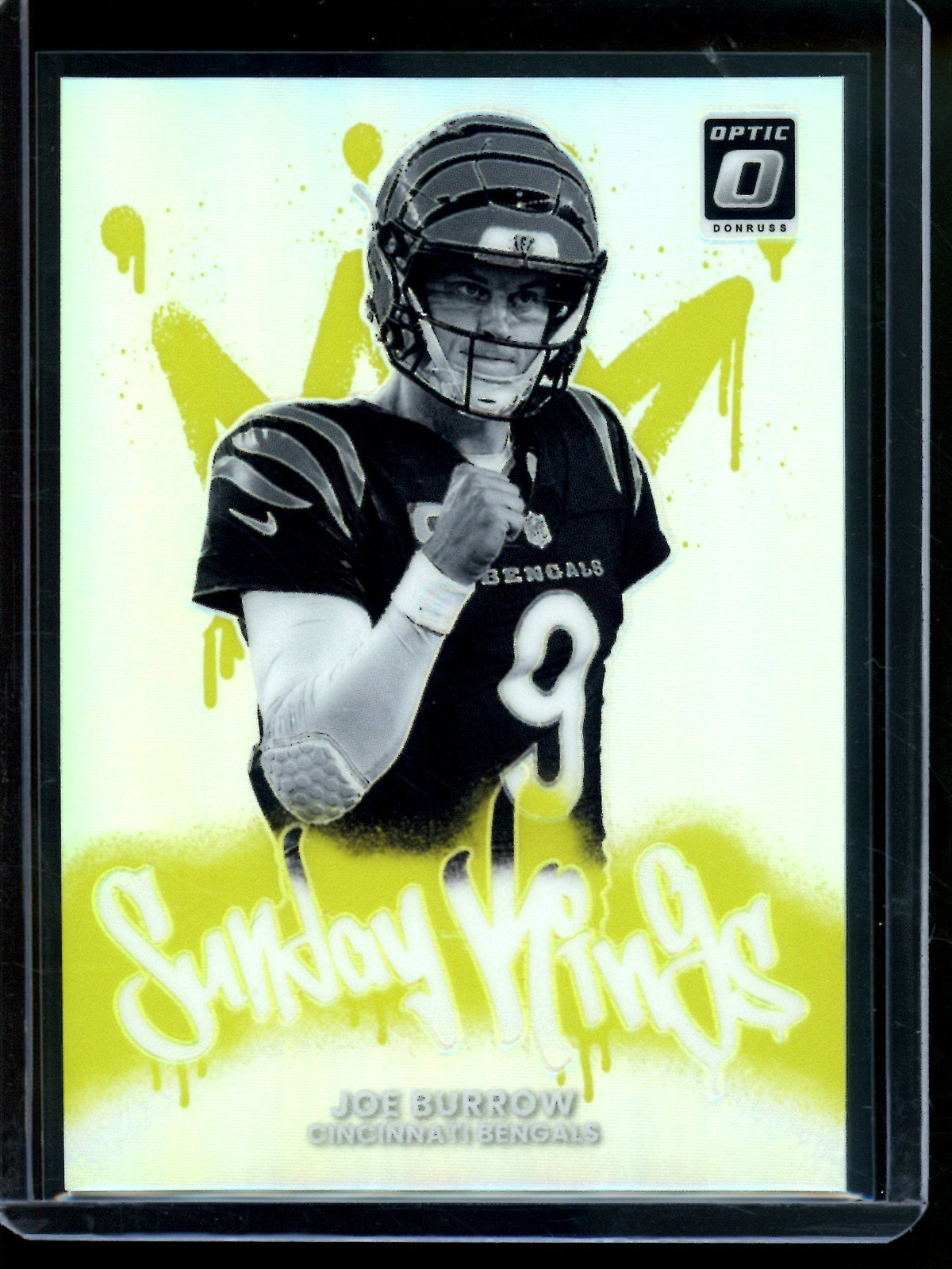 2025 Panini Optic Joe Burrow Sunday Kings Case Hit Bengals - Trading Card Market
