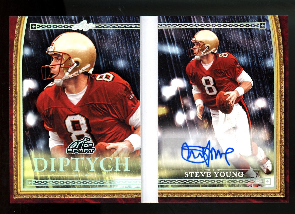 2026 Leaf Art of Sport Steve Young Booklet Autograph /2 49ers - Trading Card Market
