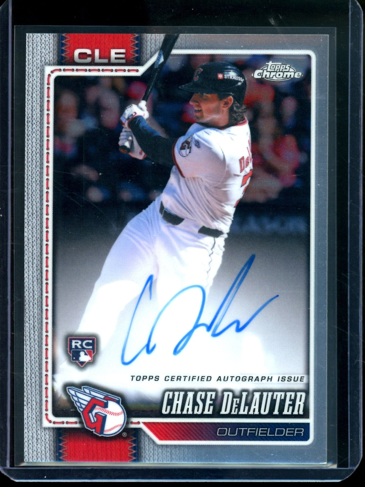 2026 Topps Chrome Chase DeLauter Rookie Autograph Guardians