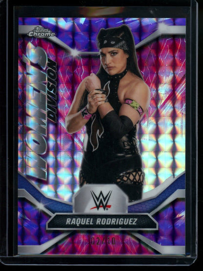2026 Topps Chrome Raquel Rodriguez Women's Division Geometric /10