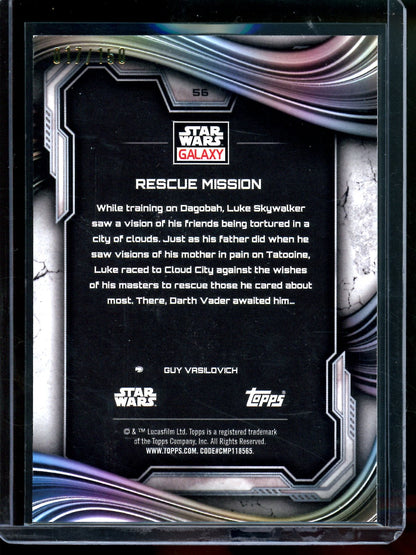 2026 Topps Galaxy Rescue Mission /150 #56
