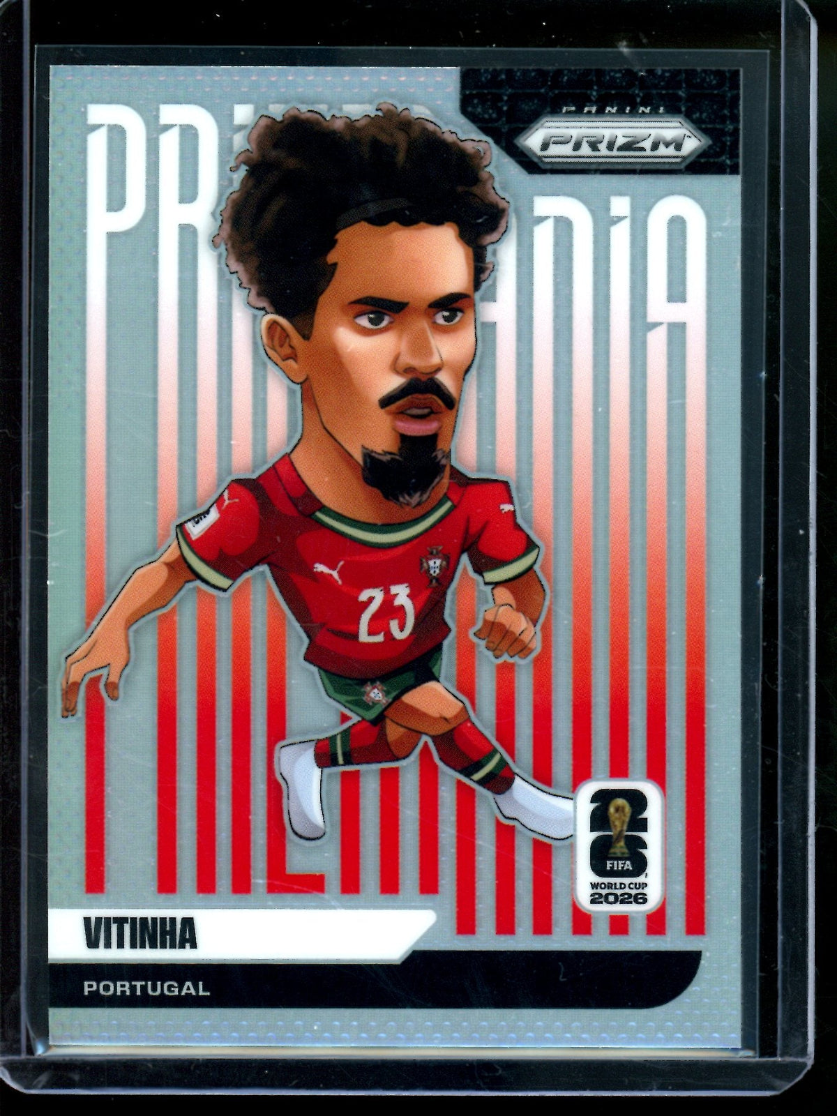2026 Panini Prizm Vitinha Prizmania Case Hit Portugal