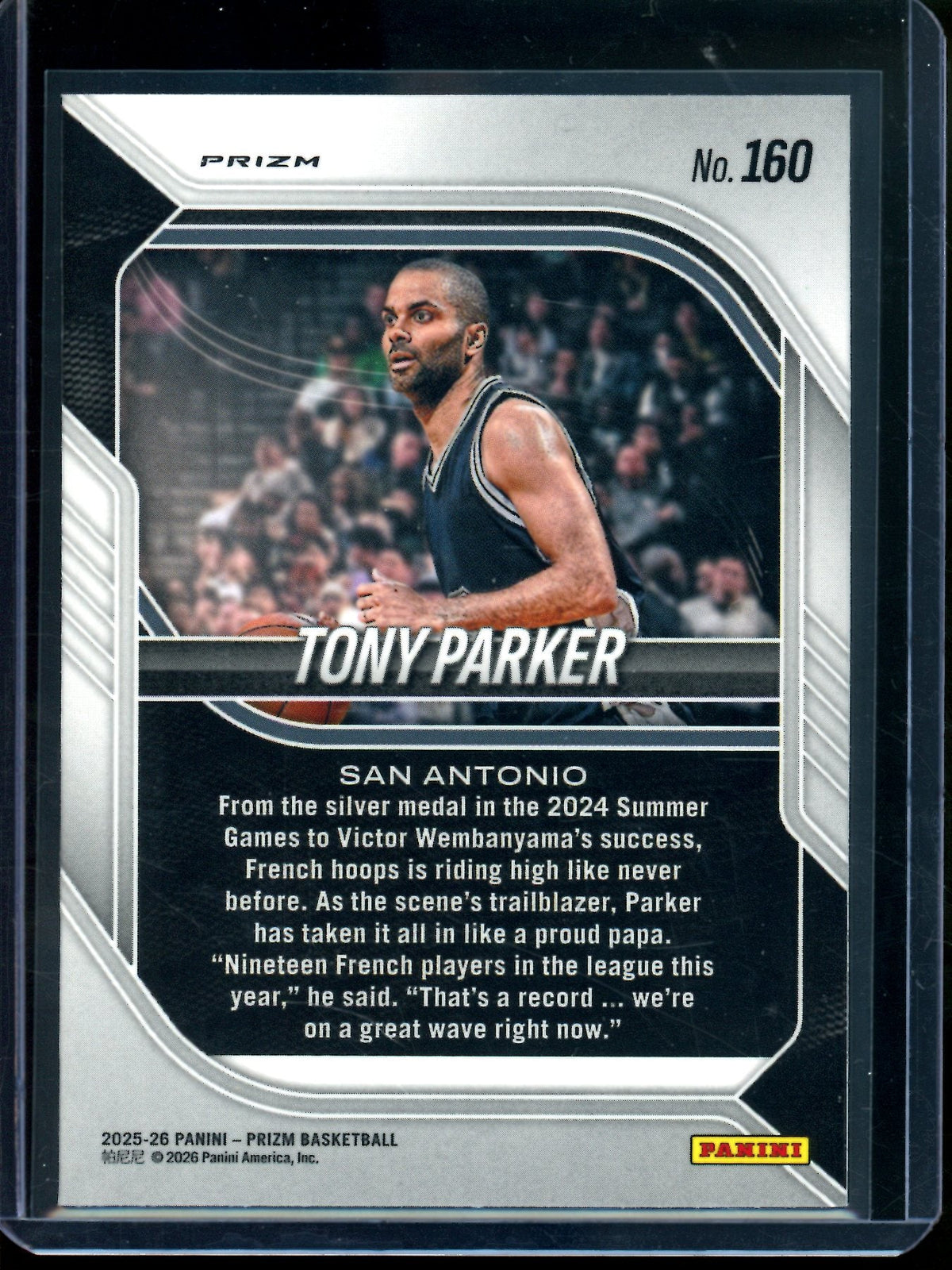 2025 Panini Prizm Tony Parker Snakeskin SSP Spurs - Trading Card Market