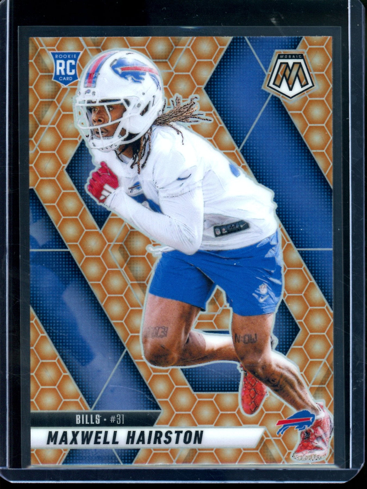 2025 Panini Mosaic Maxwell Hairston Honeycomb SP Rookie Bills