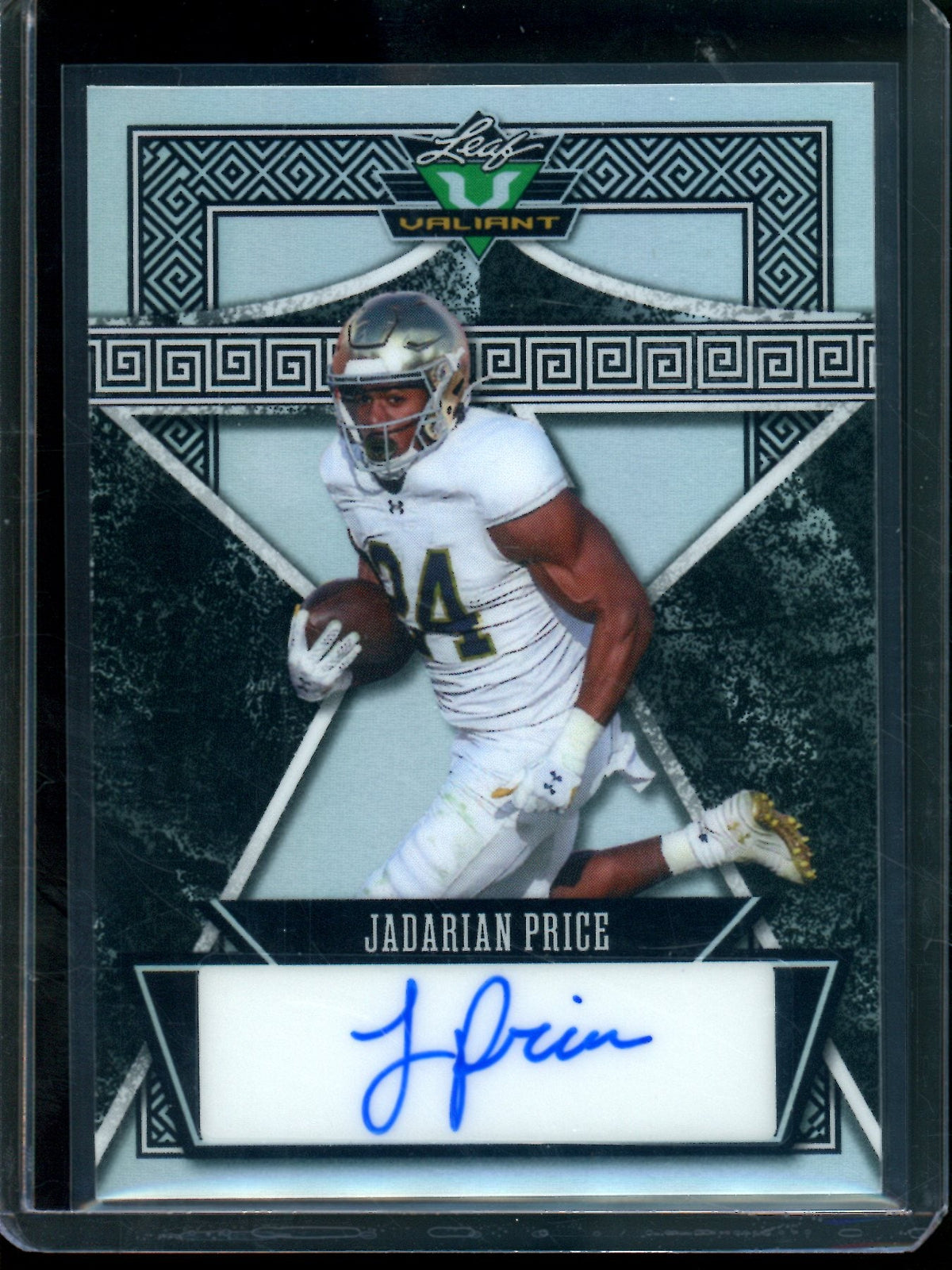 2024 Leaf Valiant Jadarian Price Autograph /10 Seahawks - Trading Card Market
