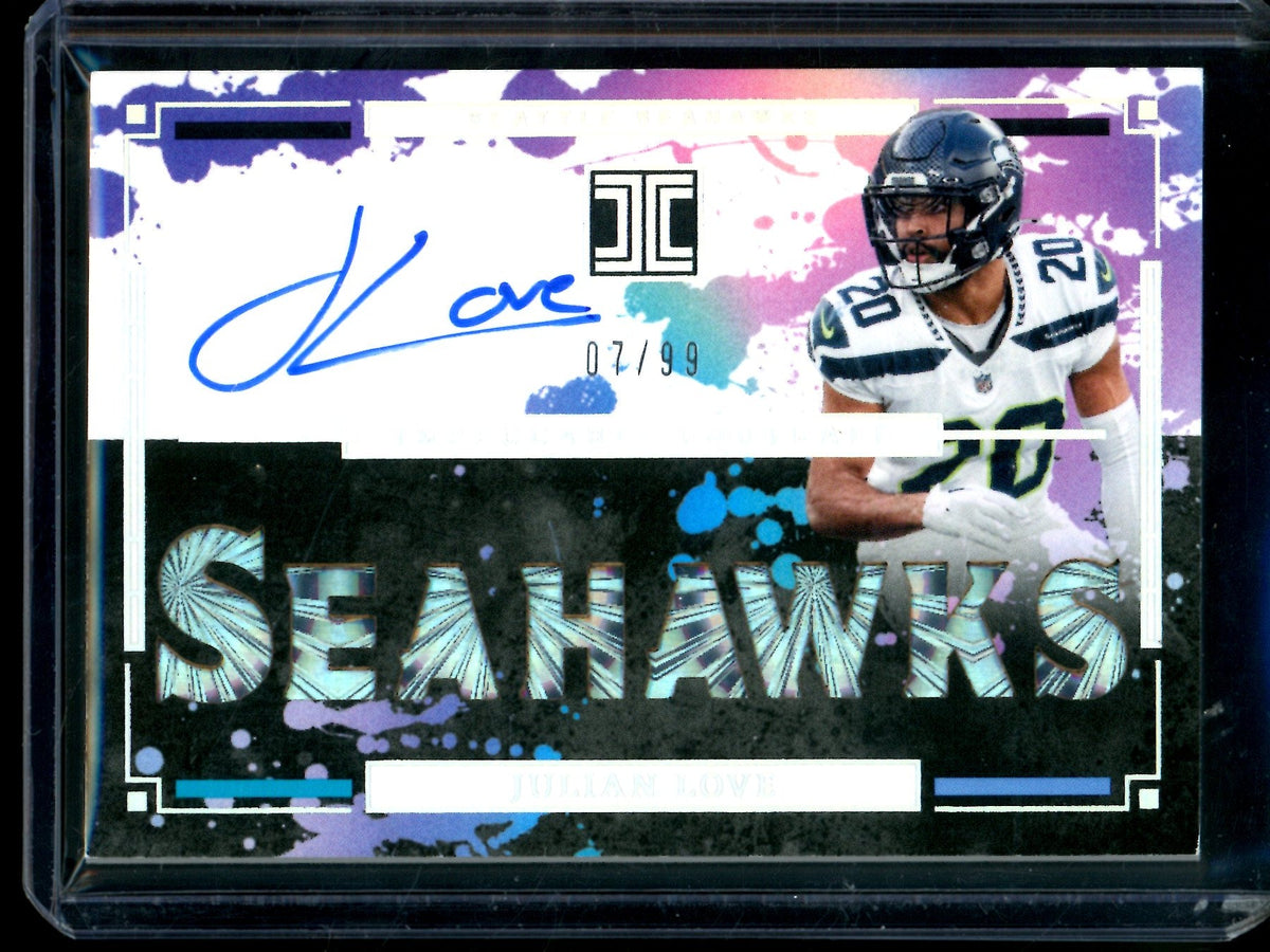 2025 Panini Impeccable Julian Love Autograph /99 Seahawks - Trading Card Market