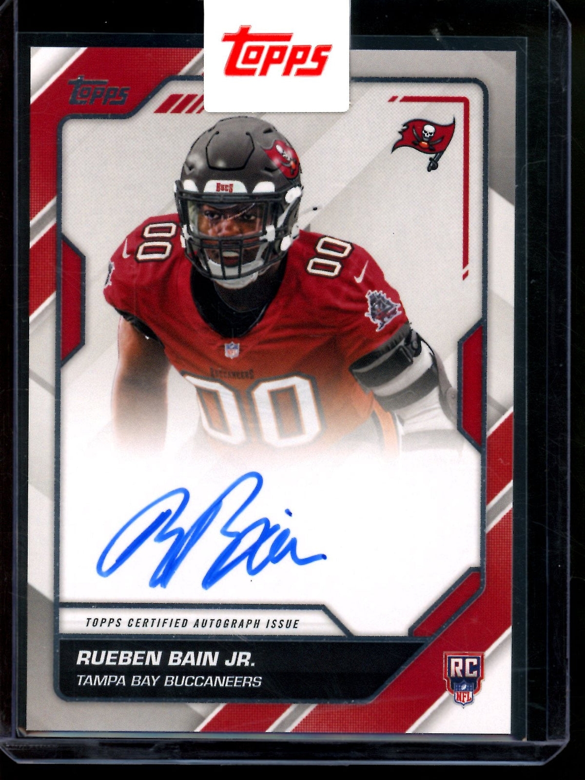2026 Topps Flagship Rueben Bain Jr First Signatures Sealed Buccaneers