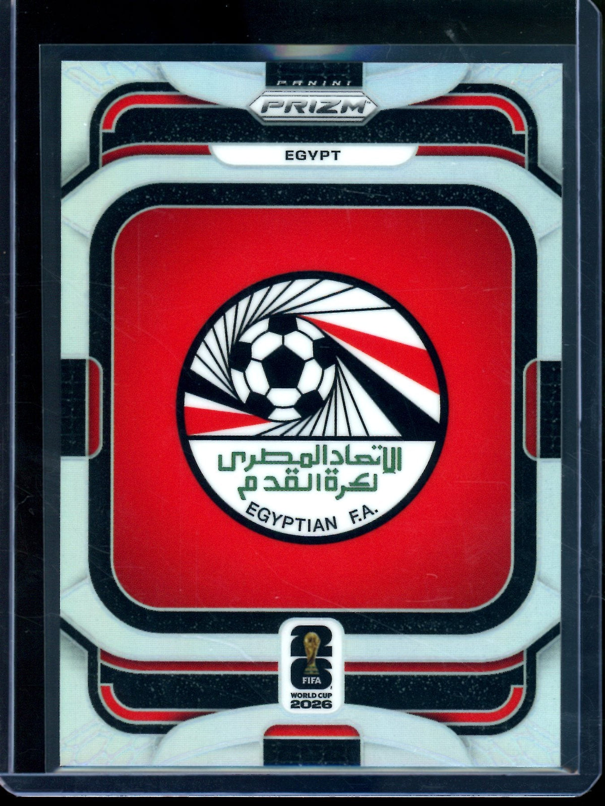 2026 Panini Prizm Egypt Team Badges Silver SP #20