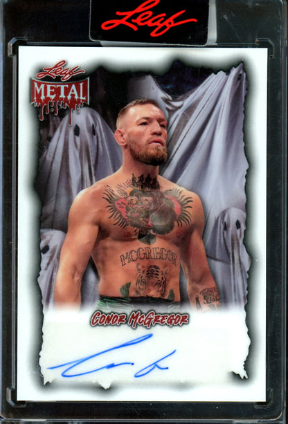 2025 Leaf Metal Conor McGregor Ghosts Autograph /5