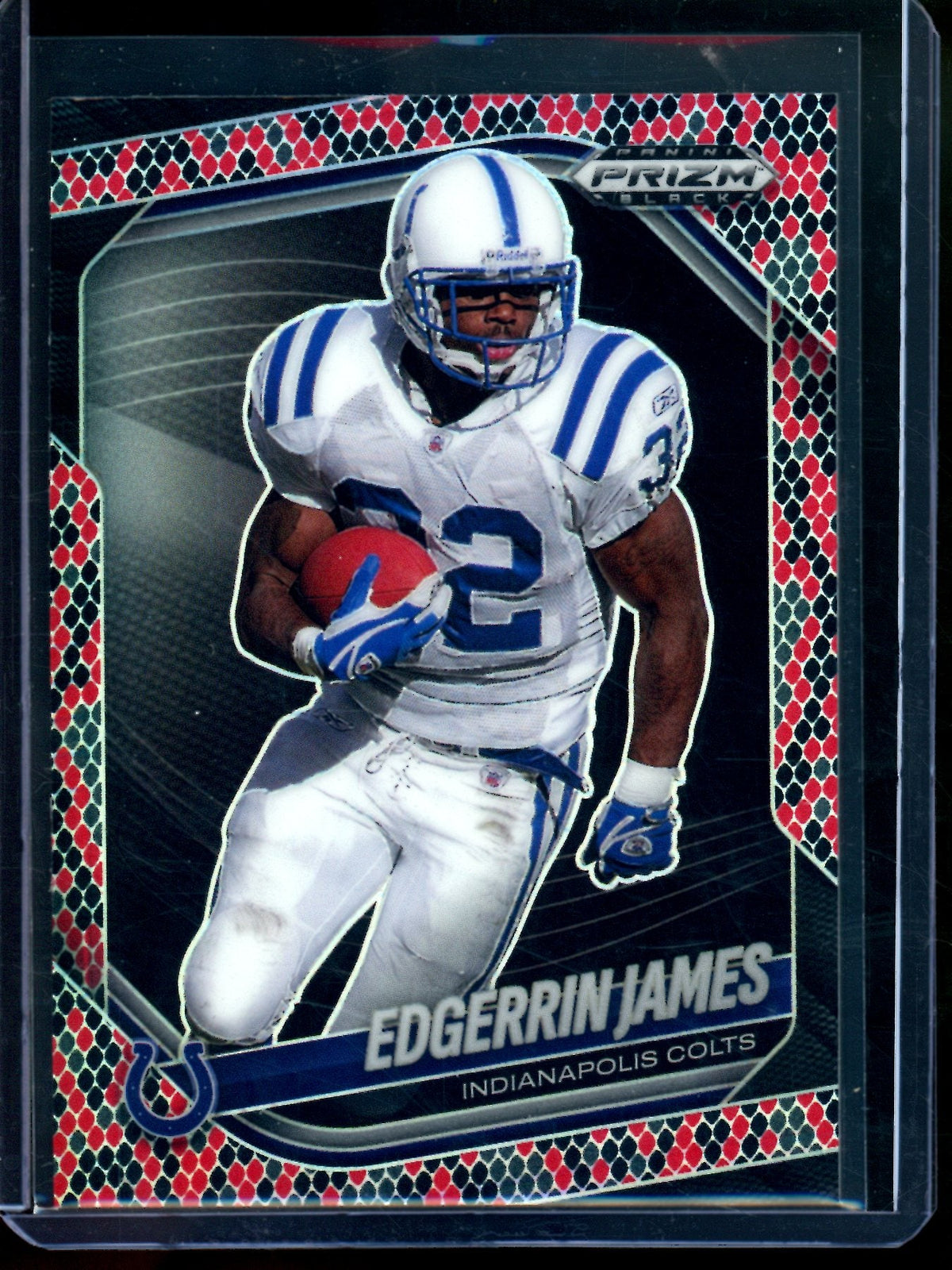 2025 Panini Prizm Black Edgerrin James Snakeskin SSP Colts