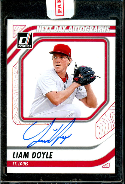 2026 Panini Donruss Liam Doyle Next Day Autographs Cardinals