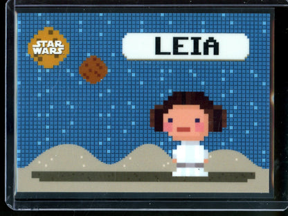 2026 Topps Chrome Star Wars Leia Organa Bonus Stage Card Case Hit SSP #BO-LO