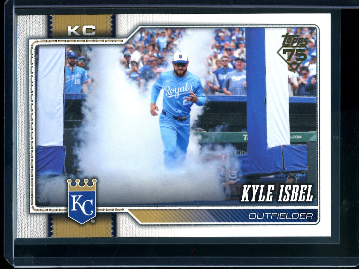 2026 Topps Flagship Kyle Isbel Golden Mirror SSP Royals