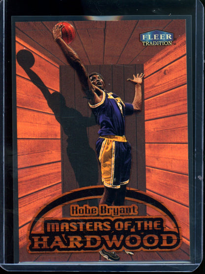 1999/00 Fleer Tradition Kobe Bryant Masters of the Hardwood Lakers (A)