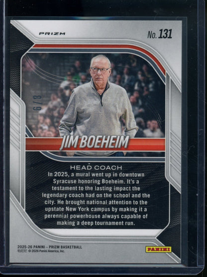 2025/26 Panini Prizm Jim Boeheim Blossom Refractor /8