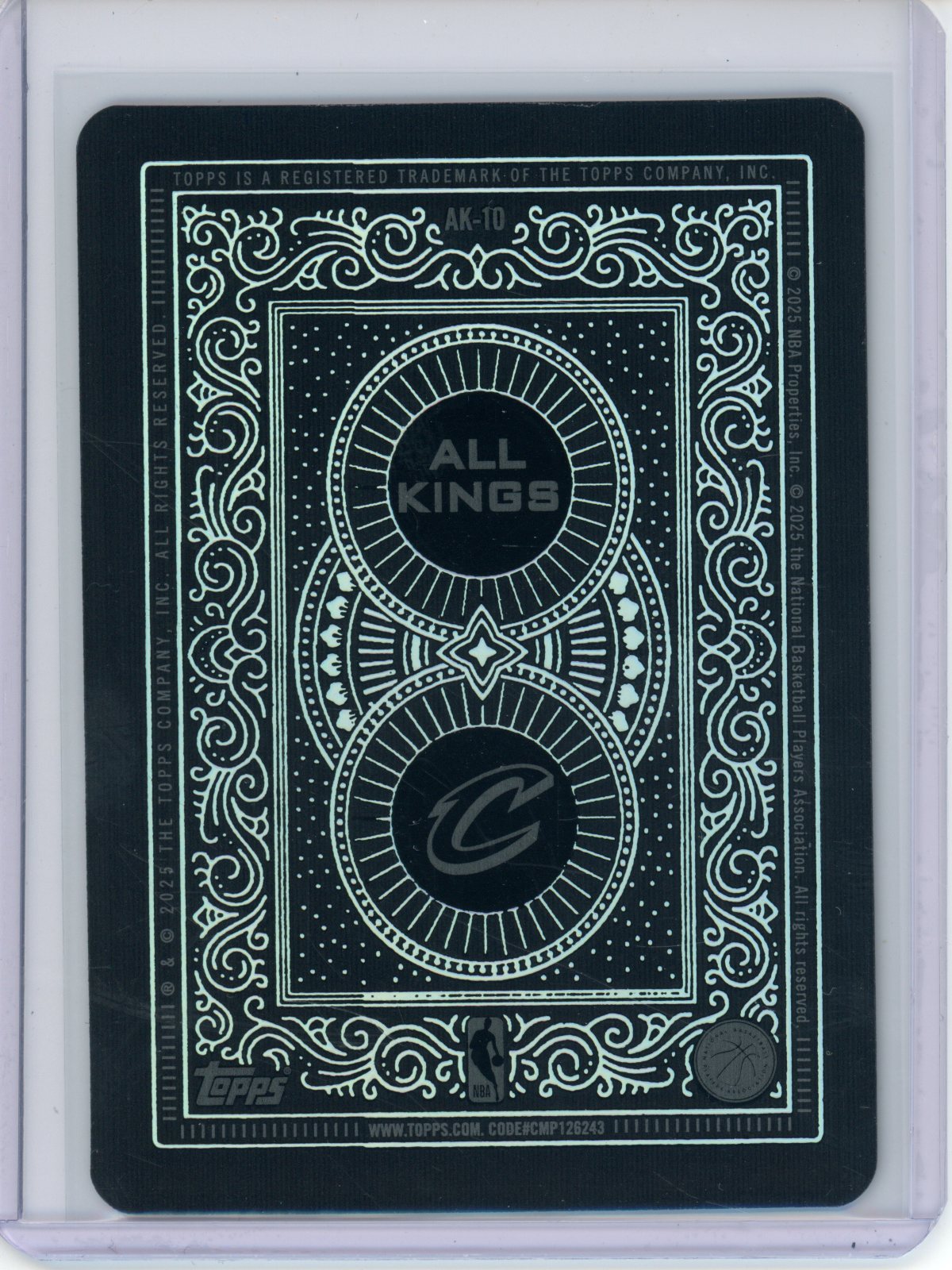 2025/26 Topps Flagship Donovan Mitchell All Kings Case Hit Cavaliers (Edge Factory Damage)