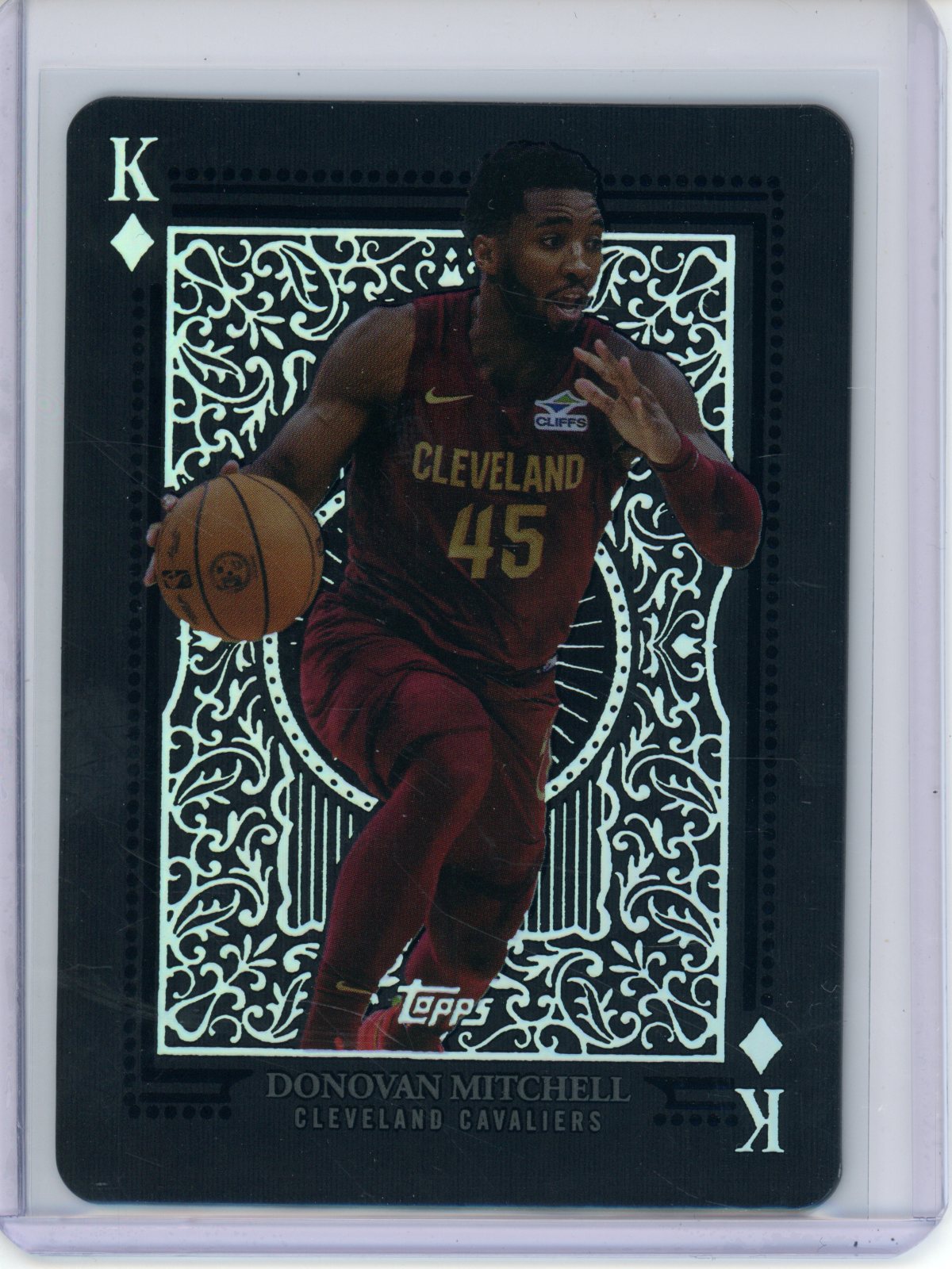 2025/26 Topps Flagship Donovan Mitchell All Kings Case Hit Cavaliers (Edge Factory Damage)
