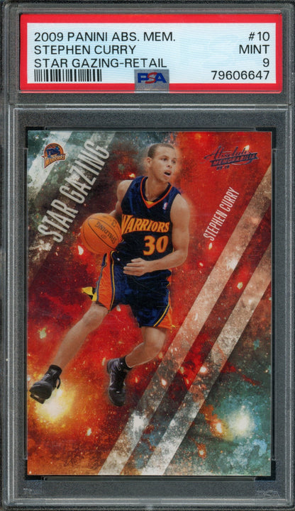 2009/10 Panini Absolute Stephen Curry Rookie RC Star Gazing #10 Warriors