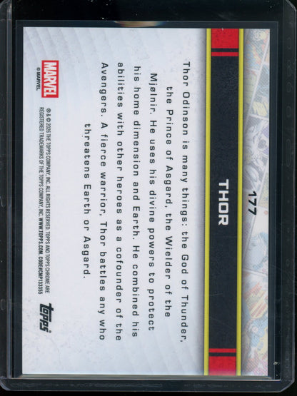 2026 Topps Chrome Thor Magenta Refractor /250 #177