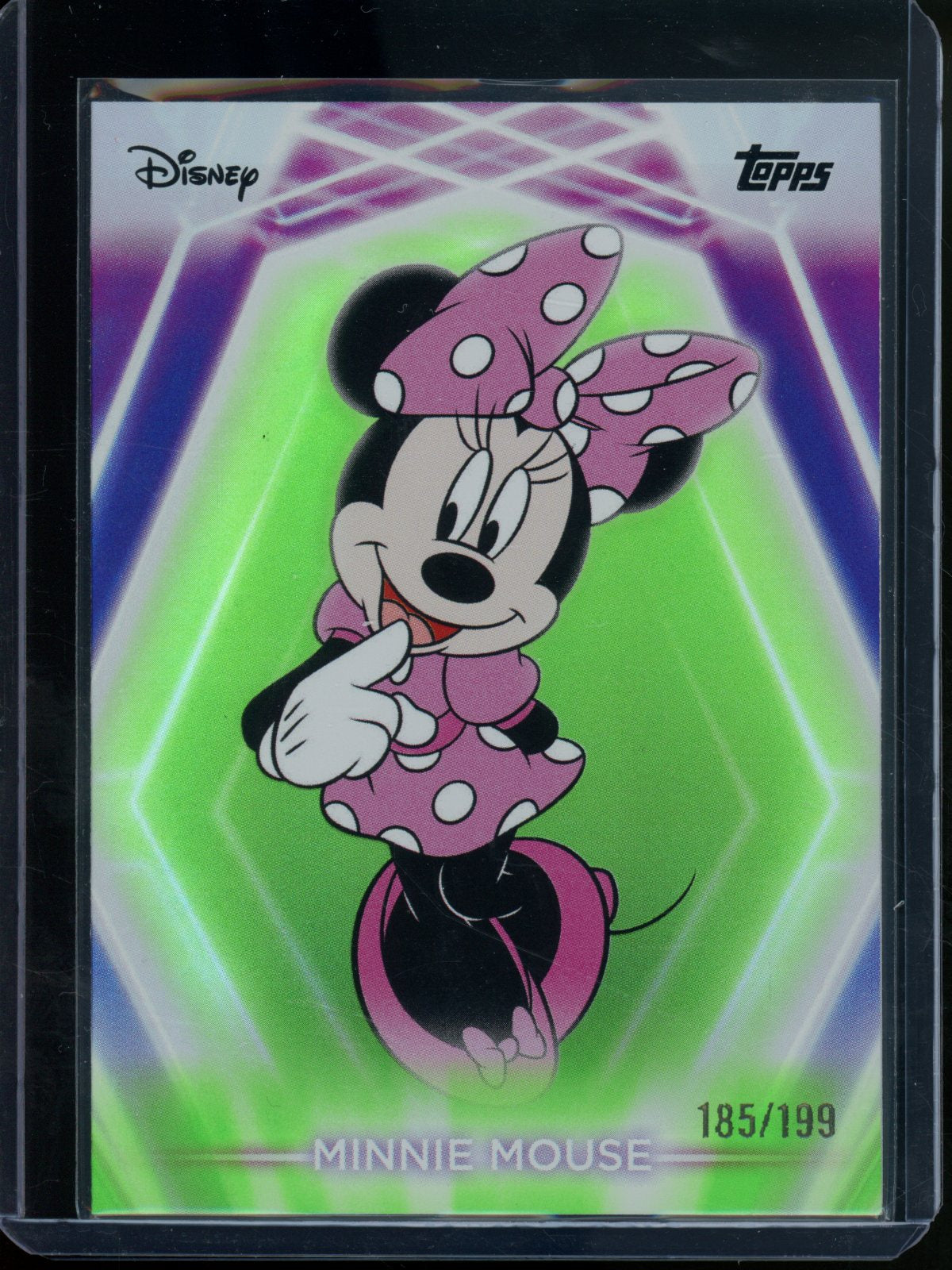 2026 Topps Topps Minnie Mouse Green Foil /199 #199