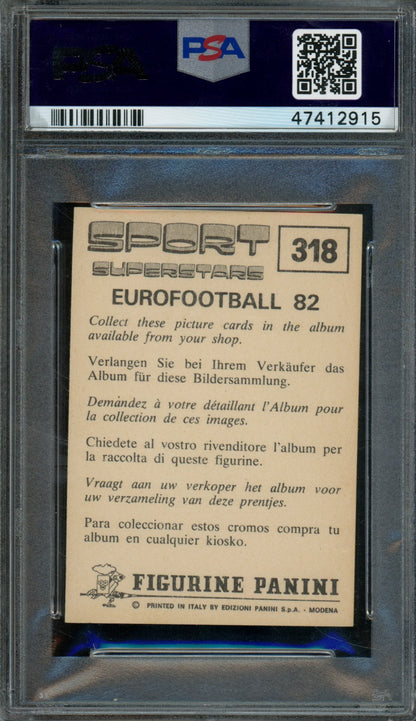 1981 Panini Sport Superstars Chris Evert #318 PSA 8