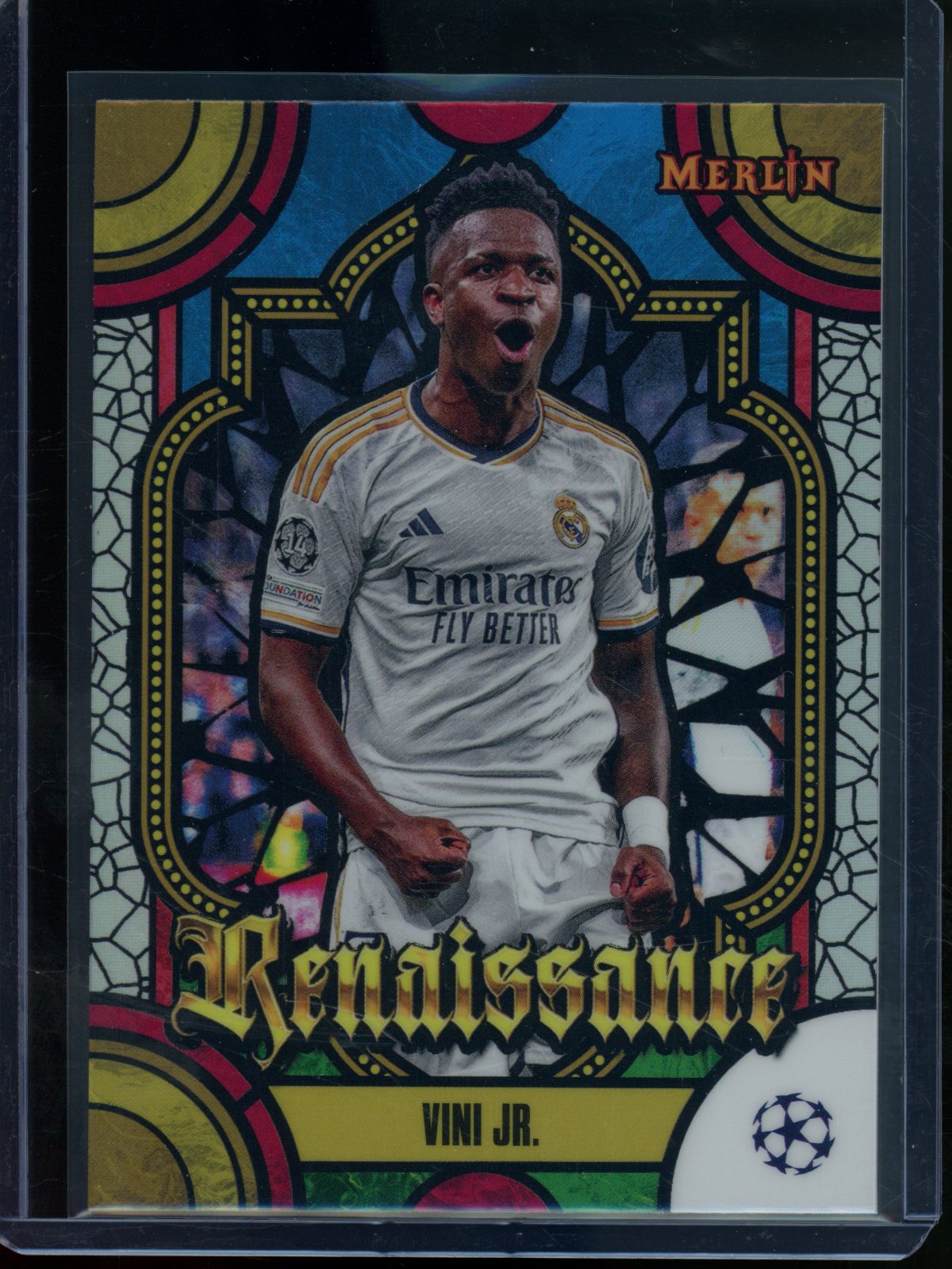 2024/25 Topps Merlin Vini Jr. Renaissance SSP #R-7 Real Madrid