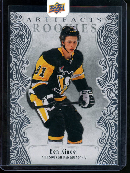 2025/26 Upper Deck Artifacts Ben Kindel Rookie RC Sealed /999 Penguins