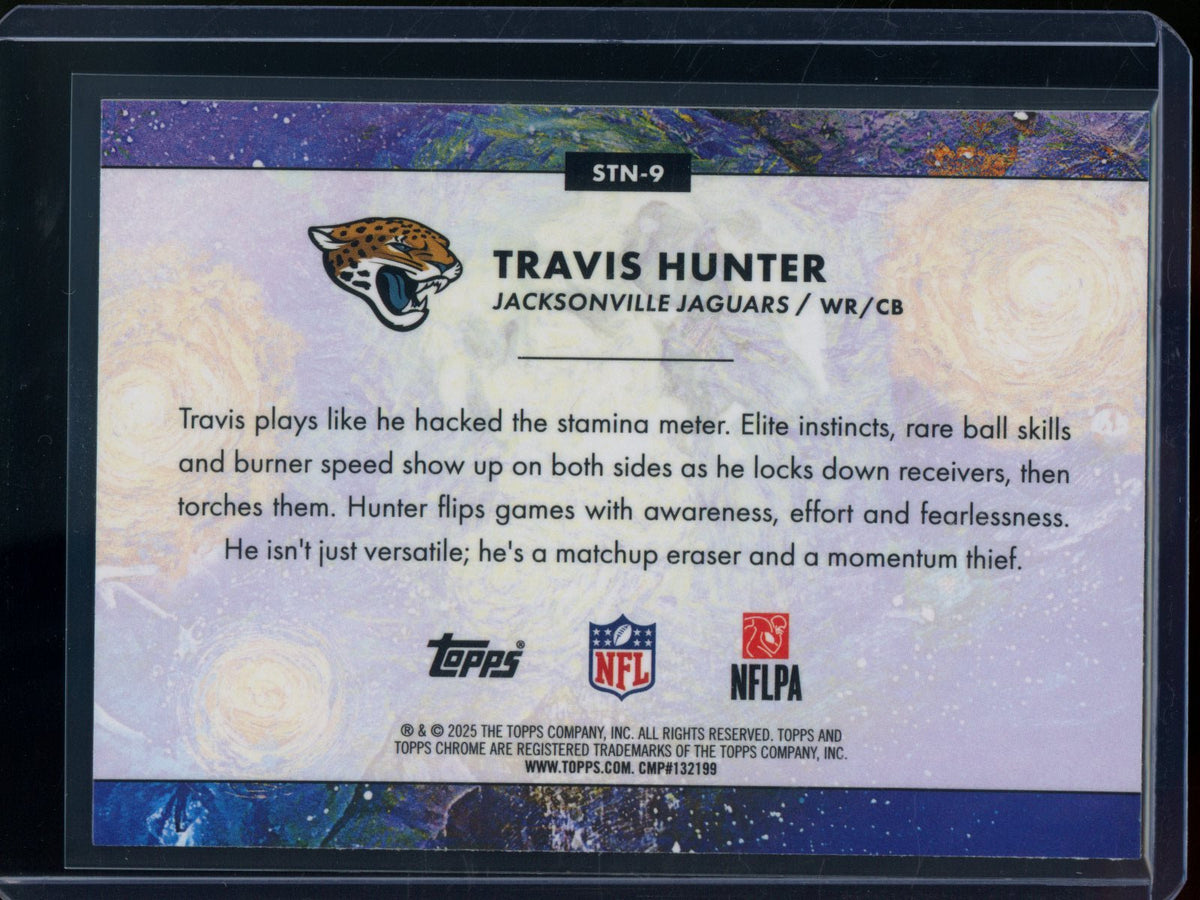 2025 Topps Chrome Cosmic Travis Hunter Rookie RC Stars In the Night SP Jaguars - Trading Card Market