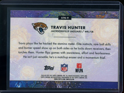 2025 Topps Chrome Cosmic Travis Hunter Rookie RC Stars In the Night SP Jaguars - Trading Card Market
