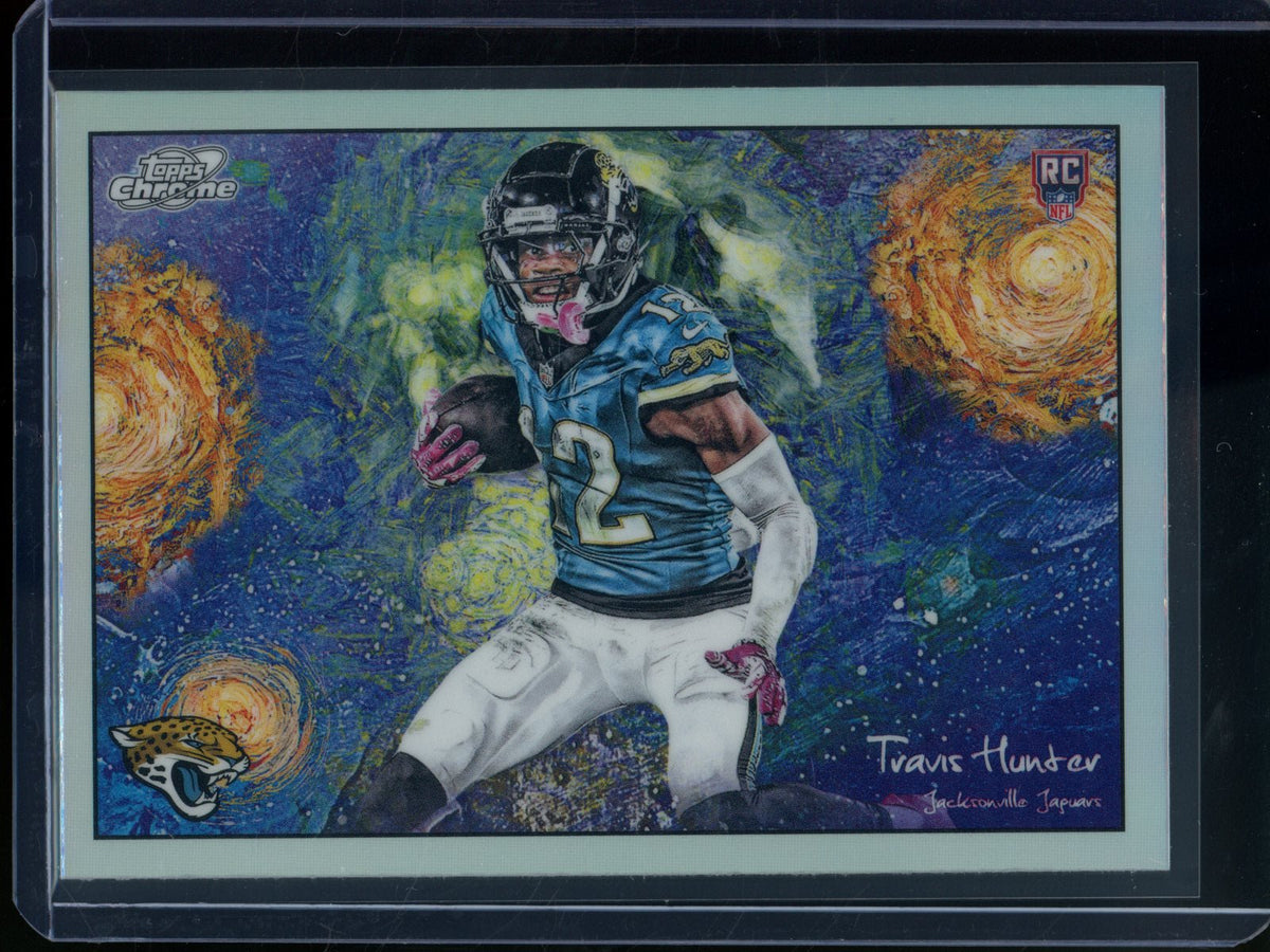2025 Topps Chrome Cosmic Travis Hunter Rookie RC Stars In the Night SP Jaguars - Trading Card Market
