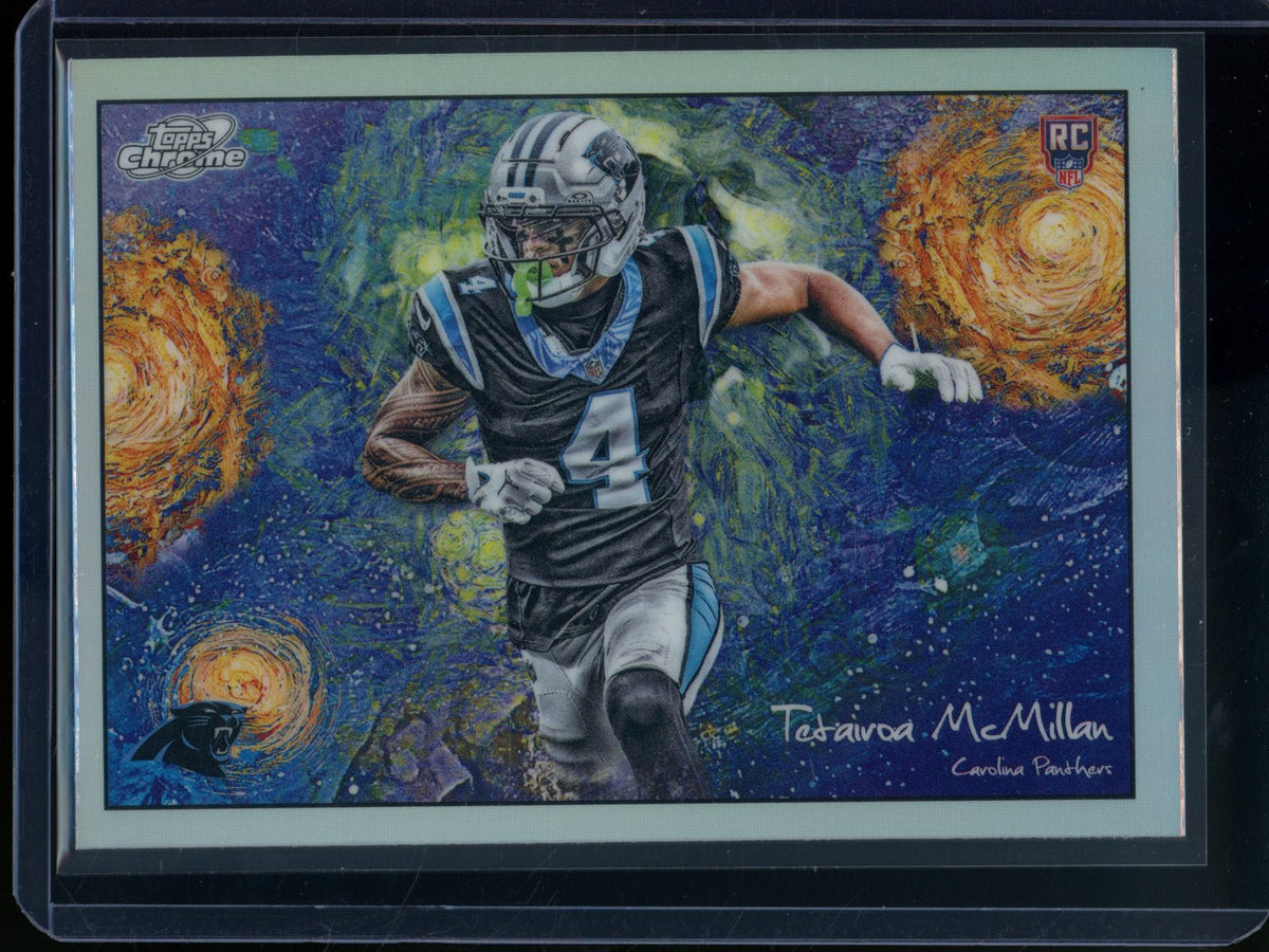 2025 Topps Chrome Cosmic Tetairoa McMillan Rookie RC Stars In the Night SP Panthers - Trading Card Market