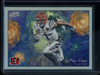 2025 Topps Chrome Cosmic Ja'Marr Chase Stars In the Night SP Bengals - Trading Card Market