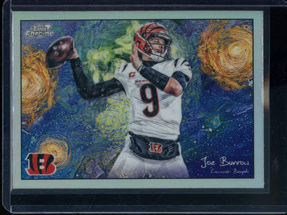 2025 Topps Chrome Cosmic Joe Burrow Stars In the Night SP Bengals - Trading Card Market