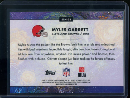2025 Topps Chrome Cosmic Myles Garrett Stars In the Night SP Browns - Trading Card Market