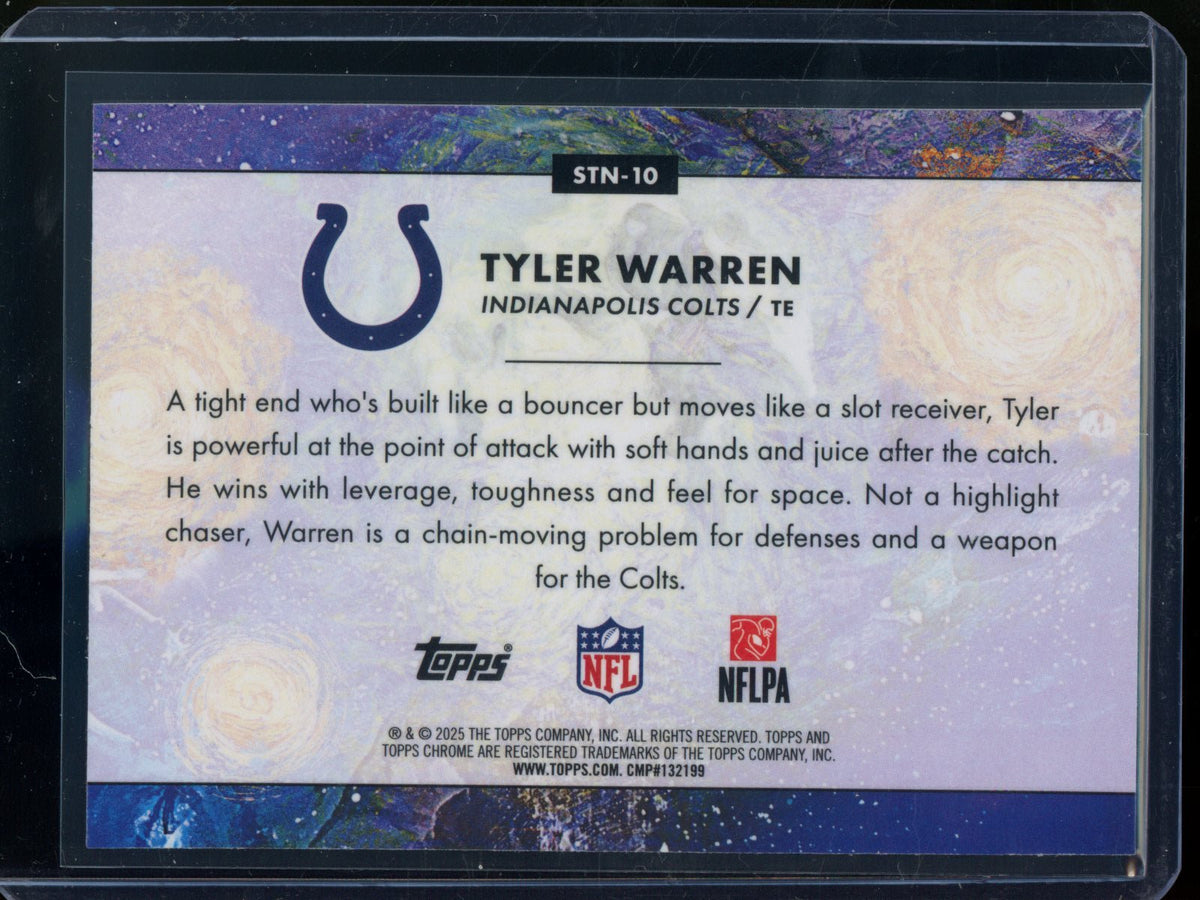2025 Topps Chrome Cosmic Tyler Warren Rookie RC Stars In the Night SP Colts - Trading Card Market
